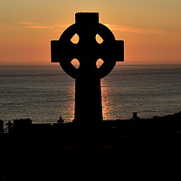 Buy canvas prints of Celtic cross by barbara walsh