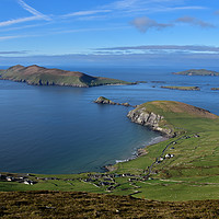 Buy canvas prints of Coumeenole and the Blasket Islands by barbara walsh
