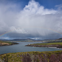 Buy canvas prints of A day for rainbows in Dingle by barbara walsh