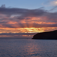 Buy canvas prints of Dingle sunset by barbara walsh