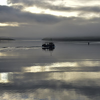 Buy canvas prints of Fishing boat leaving Dingle by barbara walsh