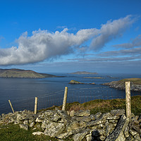 Buy canvas prints of Views over to the Blasket Islands by barbara walsh