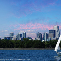 Buy canvas prints of Toronto Sail By by Elaine Manley