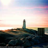 Buy canvas prints of The Lighthouse by Elaine Manley