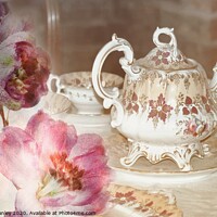 Buy canvas prints of Afternoon Tea for Two  by Elaine Manley