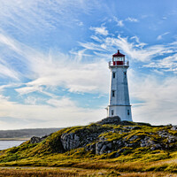 Buy canvas prints of Louisbourg Lighthouse by Elaine Manley