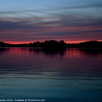 Buy canvas prints of Lake Nipissing Sunset 2  by Elaine Manley