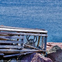 Buy canvas prints of Old Lobster Trap by Elaine Manley