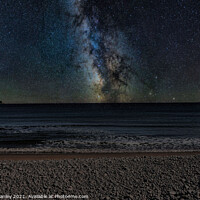 Buy canvas prints of Milky Way over the Atlantic Ocean by Elaine Manley