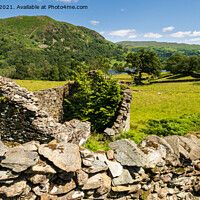 Buy canvas prints of Ruined Barn, Rydal Water Lake District by Greg Marshall