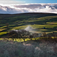 Buy canvas prints of Wintery Keld Swaledale North Yorkshire by Greg Marshall