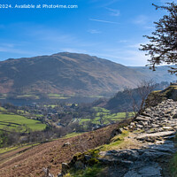 Buy canvas prints of A View of Glenridding, Lake District by Greg Marshall
