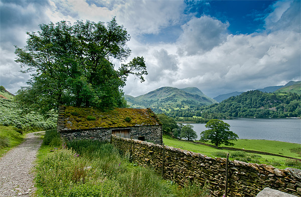 View of Ullswater and mountains Picture Board by Greg Marshall