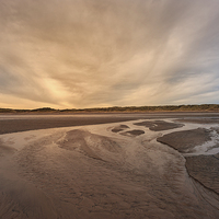 Buy canvas prints of Sunsets and winter sands by Greg Marshall