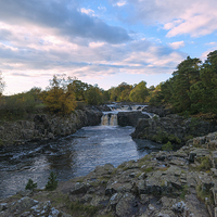 Buy canvas prints of Low Force waterfall  by Greg Marshall