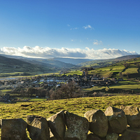 Buy canvas prints of  Reeth Yorkshire Dales by Greg Marshall