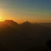 Buy canvas prints of  Grand Canyon Sunrise by Greg Marshall
