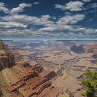Buy canvas prints of  The Grand Canyon Arizona USA by Greg Marshall