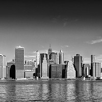 Buy canvas prints of Manhattan Skyline from Brooklyn by Greg Marshall