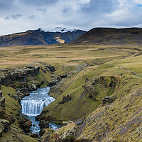 Buy canvas prints of Iceland hiking the Fimmvörðuháls trail Eyjafjallaj by Greg Marshall