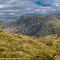 Buy canvas prints of The Langdale Pikes Lake District by Greg Marshall