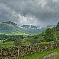 Buy canvas prints of Langdale Valley Lake District  by Greg Marshall