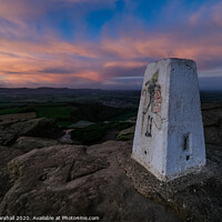 Buy canvas prints of Roseberry Topping at Sunrise by Greg Marshall