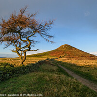 Buy canvas prints of Roseberry Topping at Sunrise by Greg Marshall