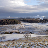 Buy canvas prints of Scotland in winter by Kevin Dobie