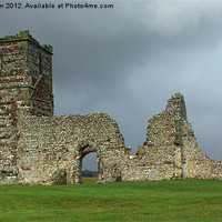 Buy canvas prints of Knowlton Church by Phil Wareham