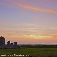 Buy canvas prints of Sunset at Knowlton Rings by Phil Wareham