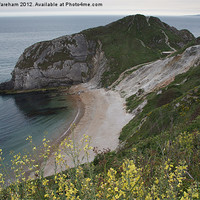 Buy canvas prints of View from the clifftop by Phil Wareham