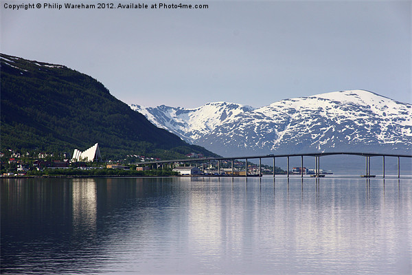 Arctic Cathedral Tromso Norway Picture Board by Phil Wareham