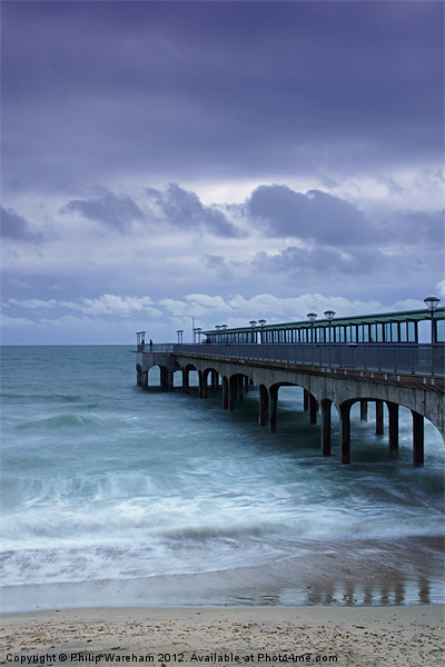 Boscombe Pier Picture Board by Phil Wareham