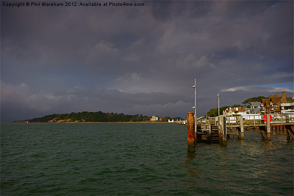 Brownsea Island from Sandbanks Ferry Picture Board by Phil Wareham