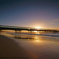 Buy canvas prints of Pier at Sunrise by Phil Wareham
