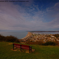 Buy canvas prints of Seat with a view by Phil Wareham