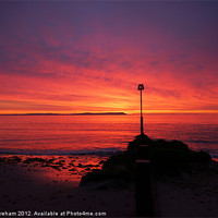 Buy canvas prints of Sunrise from Avon Beach by Phil Wareham