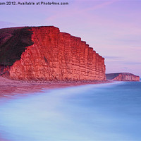 Buy canvas prints of Dusk at West Bay by Phil Wareham