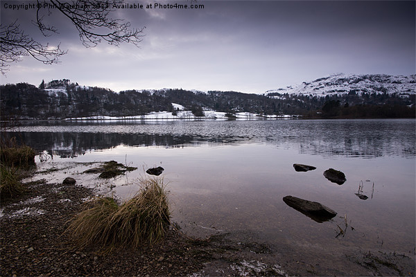 Grasmere Lake District Picture Board by Phil Wareham