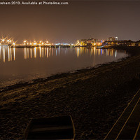 Buy canvas prints of From Baiter at Night by Phil Wareham