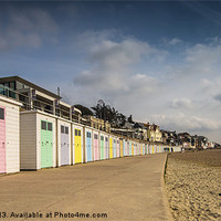 Buy canvas prints of Lyme Regis Beach Huts by Phil Wareham