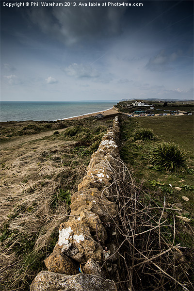 Burton Bradstock Picture Board by Phil Wareham