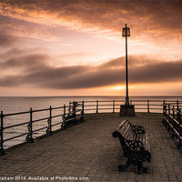 Buy canvas prints of Swanage Sunrise by Phil Wareham