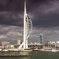 Buy canvas prints of Spinnaker and Storm Clouds by Phil Wareham