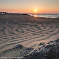 Buy canvas prints of Sunrise at Sandbanks by Phil Wareham