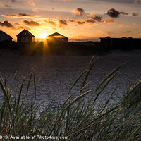 Buy canvas prints of Sunshine and Beach Huts by Phil Wareham