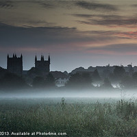 Buy canvas prints of Across the meadow by Phil Wareham