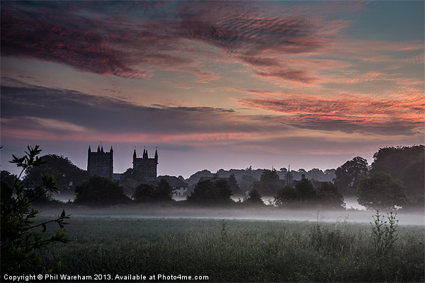 Minster in the morning Picture Board by Phil Wareham