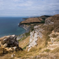 Buy canvas prints of Jurassic Clifftop by Phil Wareham